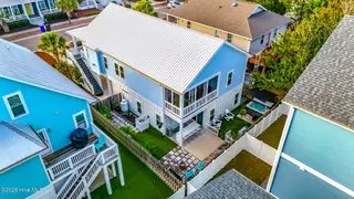 1225 Pinfish Lane, Carolina Beach, NC 28428 – photo 8: Aerial back yard