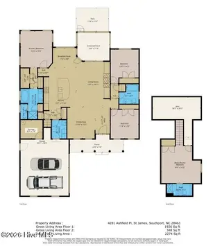4281 Ashfield Place, Southport, NC 28461 – photo 3: Floor Plan