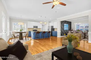 3389 Buffaloe Ridge Court, Rocky Mount, NC 27804 — 3-bedroom home in Tharrington Way, Rocky Mount, NC, photo 10 of 38: Virtually Staged Kitchen