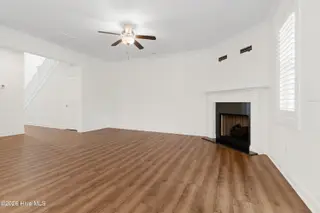 140 Freedom Park Road, Beaufort, NC 28516 – photo 6: Open Living Space w/ Fireplace