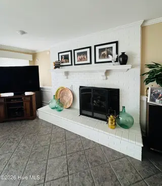 1008 Bateman Drive, Elizabeth City, NC 27909 – photo 24: Family room fireplace