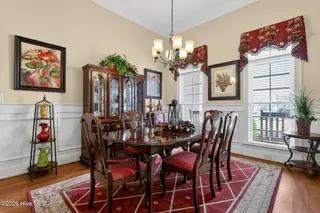 6307 Crossmoor Drive, Wilson, NC 27896 — 4-bedroom home in SouthPointe, Wilson, NC, photo 6 of 55: Dining Room