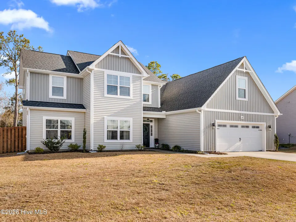 107 Evergreen Forest Drive, Sneads Ferry, NC 28460 – photo 1 of 58: Front Angle