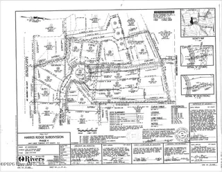 2065 42 Harris Ridge Road, Winterville, NC 28590 – photo 6: Harris Ridge - Plat Plan
