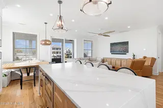 524 N Kinston Avenue, Atlantic Beach, NC 28512 – photo 16: Open Concept Kitchen and Living