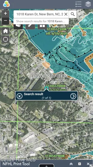 1018 Karen Drive, New Bern, NC 28562 – photo 23: 1018 Karen dr fema flood map