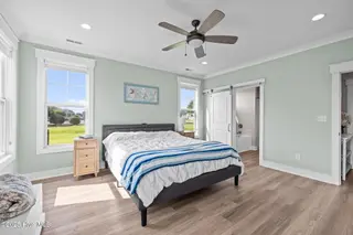 1710 Olde Farm Road, Morehead City, NC 28557 – photo 19: Main Floor Master Bedroom