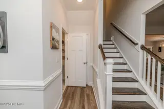 243 Enfield Drive, Carthage, NC 28327 – photo 6: Half bath by stairway