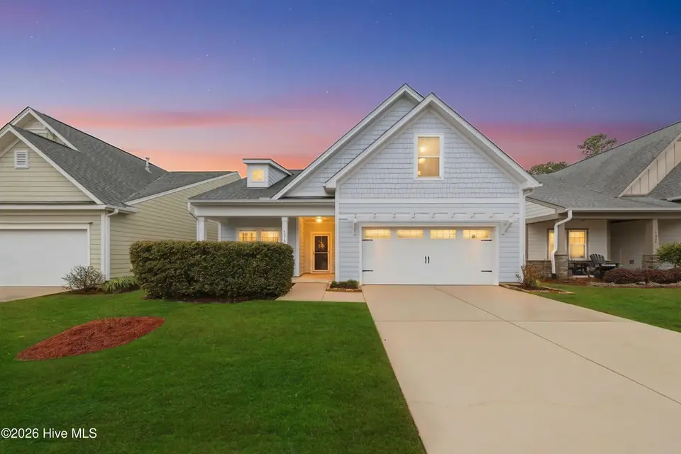 4078 Druids Glen Drive, Leland, NC 28451 – photo 1 of 64: 4078DruidsGlenDrfront twilight