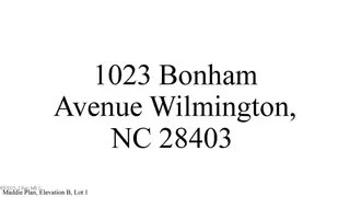 1023 Bonham Avenue, Wilmington, NC 28403 – photo 4: Maddie Elevation B (Lot 1) (1) 1 JP