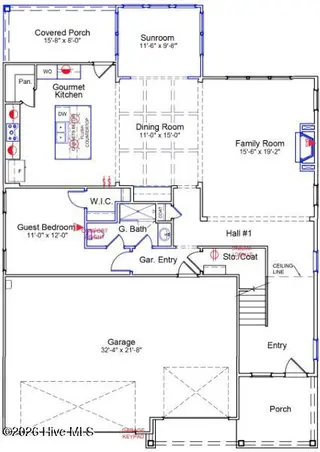3033 Coastal Dream Way, Leland, NC 28451 — 5-bedroom home in Grand Park, Leland, NC, photo 2 of 51