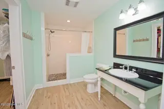 307 Anita Forte Drive, Cape Carteret, NC 28584 – photo 22: Master walk in shower