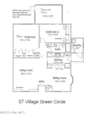 57 Village Green Circle, Southern Pines, NC 28387 – photo 7: Floor Plan