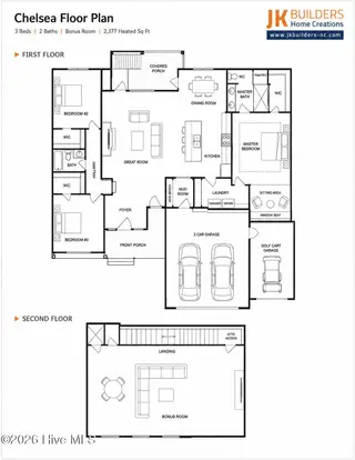 46 S Shamrock Drive, Jackson Springs, NC 27281 – photo 2: Chelsea Floor Plan Listing