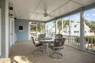 203 Red Snapper Drive, Emerald Isle, NC 28594 – photo 10: Interior of Screened Porch