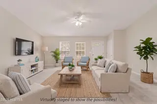 2311 E Boiling Spring Road, Southport, NC 28461 — 3-bedroom home in Boiling Spring Lakes, Southport, NC, photo 7 of 45: Photo 17 living room AI