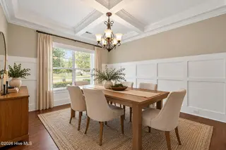 46 Vella Lane, Wilmington, NC 28411 — 4-bedroom home in Harborside, Wilmington, NC, photo 11 of 70: Virtual staged dining room