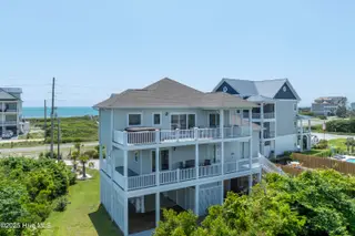 601 New River Inlet Road, North Topsail Beach, NC 28460 – photo 7: 601 New River Inlet Road - Aerial - Edit