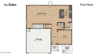 731 Lantern Rest Lane Lot 480, Jacksonville, NC 28546 – photo 3: Galen First Floor