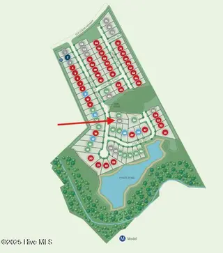 258 Ocean Pointe Boulevard SE 43, Bolivia, NC 28422 – photo 3: Lot Map of 43 OP