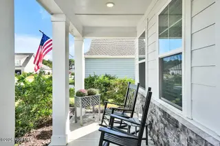 142 Rice Marsh Way, Wilmington, NC 28412 — 3-bedroom home in Bella Port, Wilmington, NC, photo 4 of 62: 142 RICE MARSH WAY - FRONT PORCH