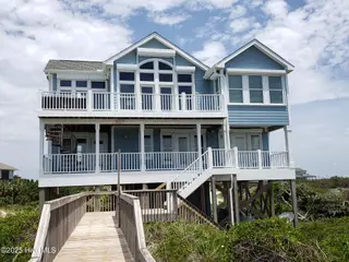 6901 W Beach Drive, Oak Island, NC 28465 – photo 9: House from beach