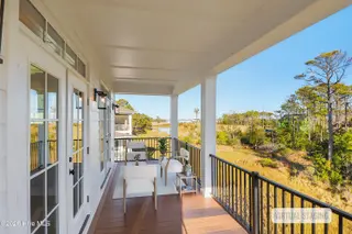 538 Sheldrake Court, Beaufort, NC 28516 – photo 7: Covered Back Porch