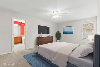 71 Fairway Drive, Shallotte, NC 28470 – photo 18: Staged bedroom
