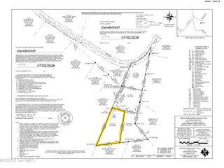 Tbd 2R-3 Peyton Drive, Eagle Springs, NC 27242 – photo 11: Lot 3 plat