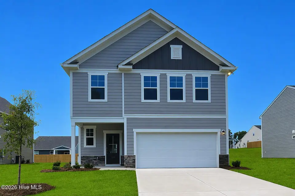 1017 American Egret Way, Morehead City, NC 28557 – photo 1 of 32: AGS_FRG_Sadler_C_Lot 34_EXT_FRT