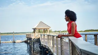 209 Coastal Dune Court, Wilmington, NC 28412 — 3-bedroom home in Riverlights, Wilmington, NC, photo 19 of 27: Boardwalk and Gazebo