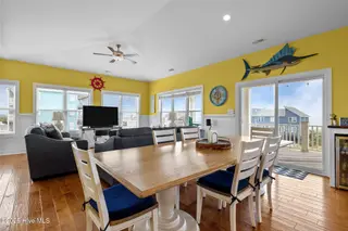 2414 Ocean Drive, Emerald Isle, NC 28594 – photo 10: Dining & Deck Access