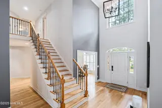 3705 Fairfield Way, Southport, NC 28461 – photo 22: Gorgeous Modern Open Staircase