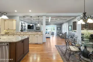 4010 Wyndmere Drive, Southport, NC 28461 – photo 15: Seamless Living & Entertaining
