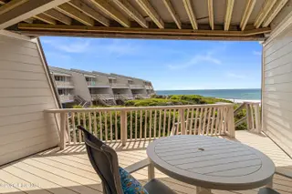 565 Salter Path Road S3 Ocean Grove West, Pine Knoll Shores, NC 28512 – photo 5: Covered porch off of living area