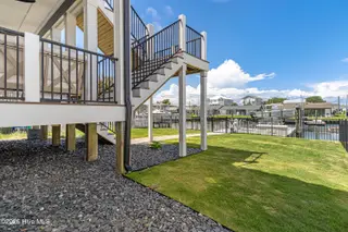 524 N Kinston Avenue, Atlantic Beach, NC 28512 – photo 17: Backyard with Water Access