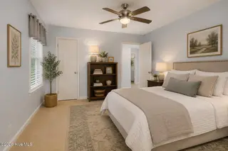 1020 Ridgemeadow Lane, Rocky Mount, NC 27803 – photo 19: Virtually Staged - Downstairs Bedroom