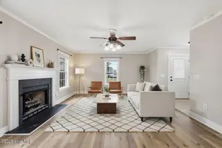 108 Kevin Circle B, Winterville, NC 28590 – photo 23: staged_28_living_fireplace