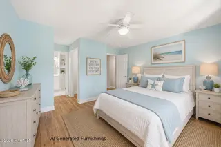 1007 Barkentine Drive, New Bern, NC 28560 – photo 21: Master Bedroom with AI Furnishings