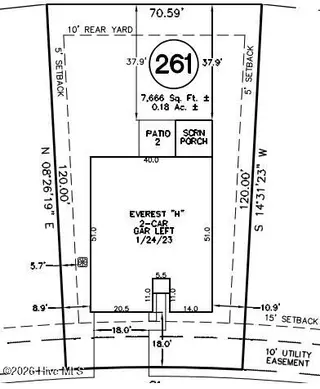 7469 Linda Vista Lane 261, Leland, NC 28451 – photo 5: Plat Map