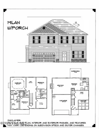 213 Talton Estates Drive, Pikeville, NC 27863 – photo 3: Front Rendering