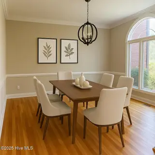 214 Plantation Drive, Southern Pines, NC 28387 – photo 20: Virtually Staged Dining Room
