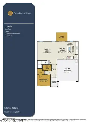 611 S Squires Run Lane, Richlands, NC 28574 – photo 3: Floor Plan