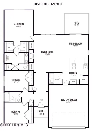 138 Cinnabar Street, Clayton, NC 27527 – photo 2: Floor Plan