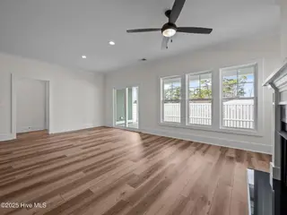 128 Pine View Boulevard, Beaufort, NC 28516 – photo 6: Living with Gas Fireplace