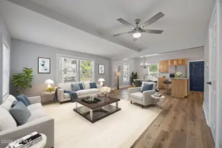 723 & 725 N Market Street, Washington, NC 27889 – photo 3: *Virtually Staged* Living 725