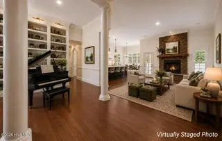 404 Donald Drive, Winterville, NC 28590 – photo 10: Staged Library and living room