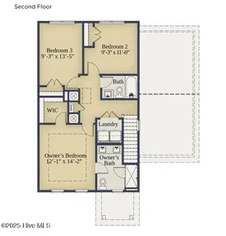620 Chambers Drive, Southern Pines, NC 28387 – photo 6: Second Floor Cutsheet - MLS