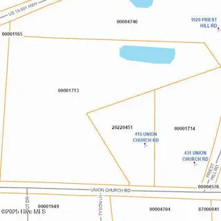 Tbd Union Church Road, Carthage, NC 28327 – photo 3: Original tax map