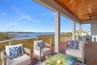 109 Coral Bay Court, Atlantic Beach, NC 28512 – photo 2: Covered Deck